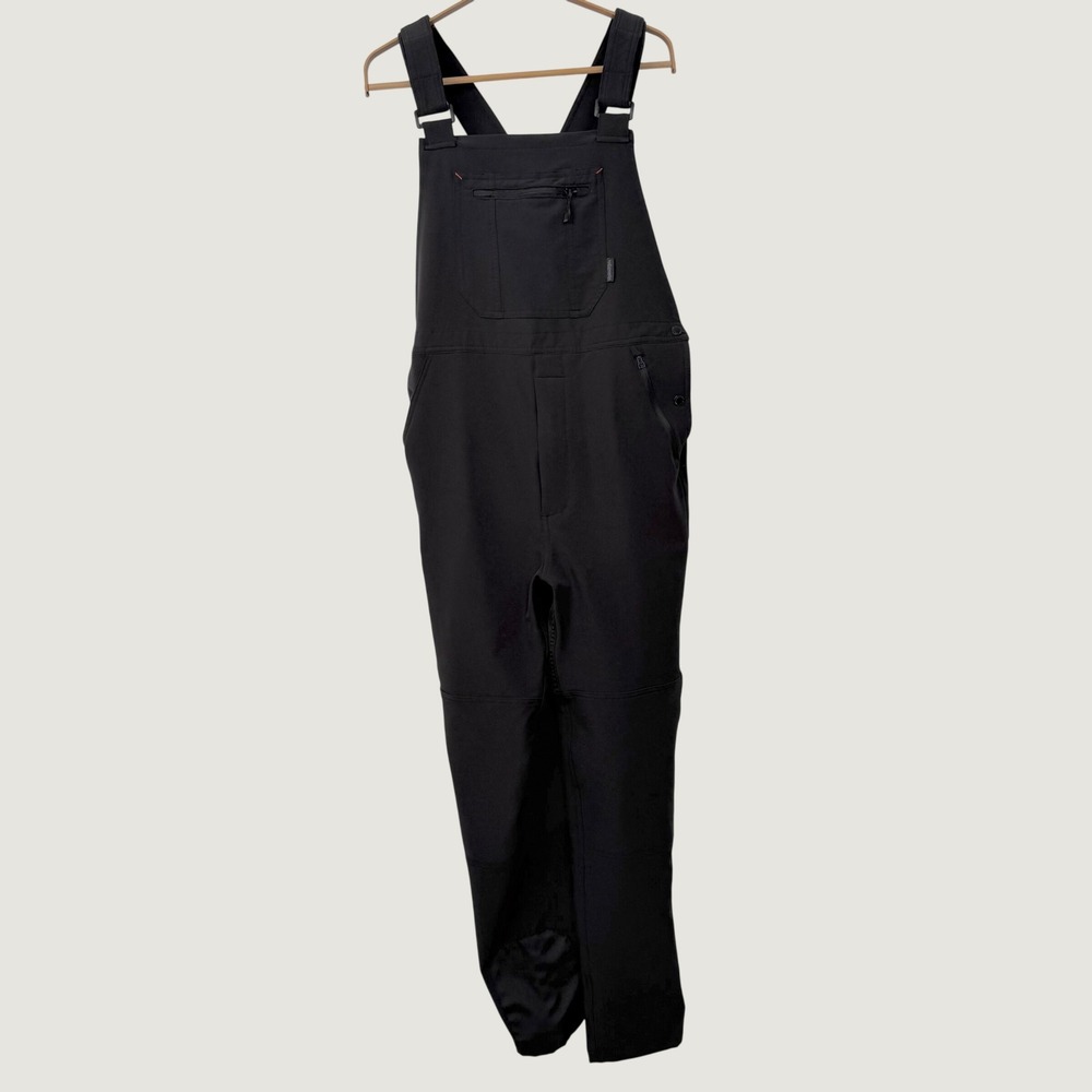 Troy Lee Designs Oversenders Black Softshell MTB Technical Overalls Bibs Mens S